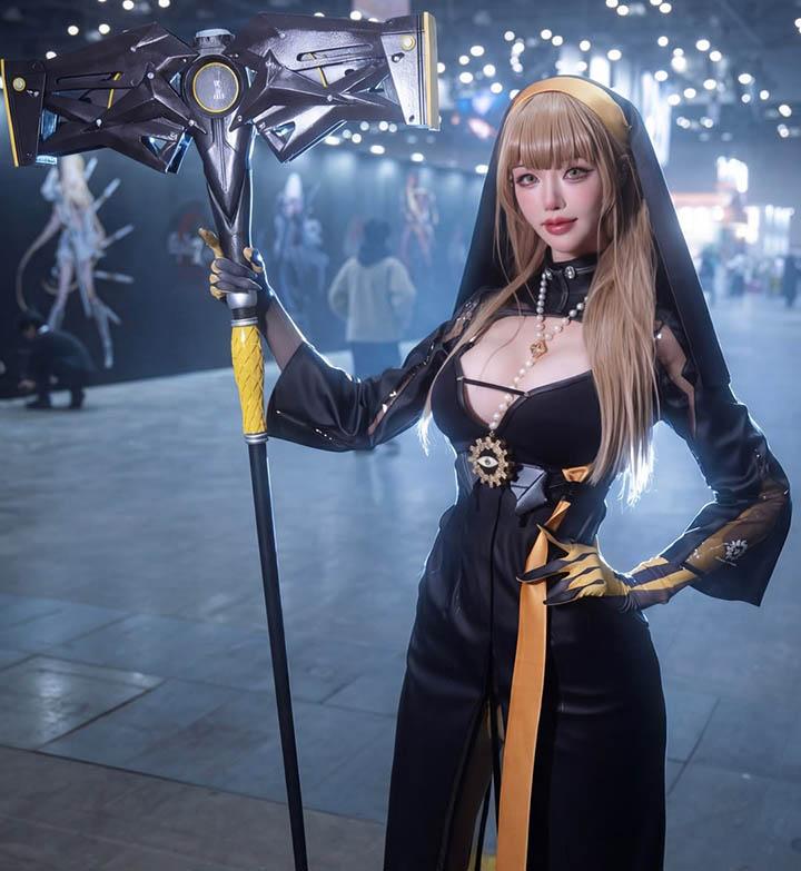 Nữ hoàng người mẫu xe Hàn Quốc làm fan điên đảo khi dấn thân vào làng cosplay- Ảnh 8.