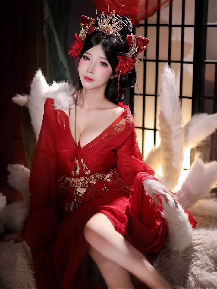 Theo đuổi phong cách “thần tiên tỷ tỷ”, hot girl vẫn khoe dáng bốc lửa khiến fan u mê- Ảnh 6. Theo đuổi phong cách “thần tiên tỷ tỷ”, hot girl vẫn khoe dáng bốc lửa khiến fan u mê- Ảnh 6.