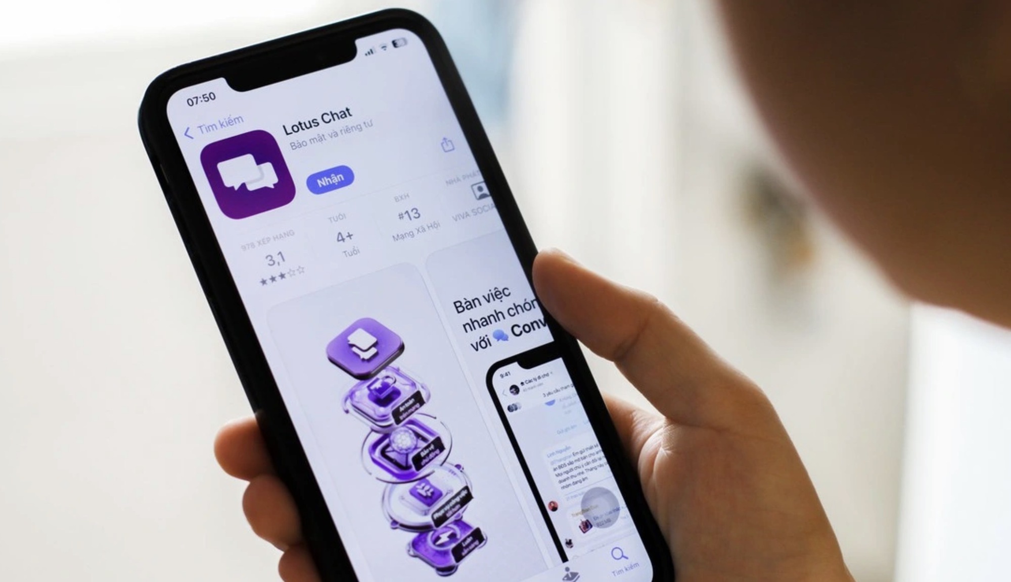 Lotus Chat bất ngờ leo hạng trên App Store và Play Store, phản ánh nhu cầu mới của người dùng Việt- Ảnh 6.