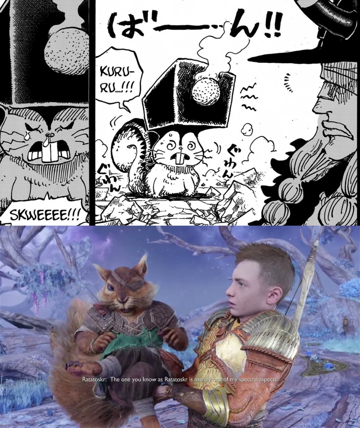 One Piece: Ngỡ ngàng với tạo hình vua Harald ở Elbaf giống hệt Chiến thần của God of War- Ảnh 2. One Piece: Ngỡ ngàng với tạo hình vua Harald ở Elbaf giống hệt Chiến thần của God of War- Ảnh 2.