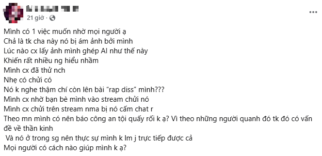 Nữ coser đăng đàn bức xúc vì bị quấy rối bằng ảnh nhạy cảm: Vấn nạn AI quan ngại hơn bao giờ hết