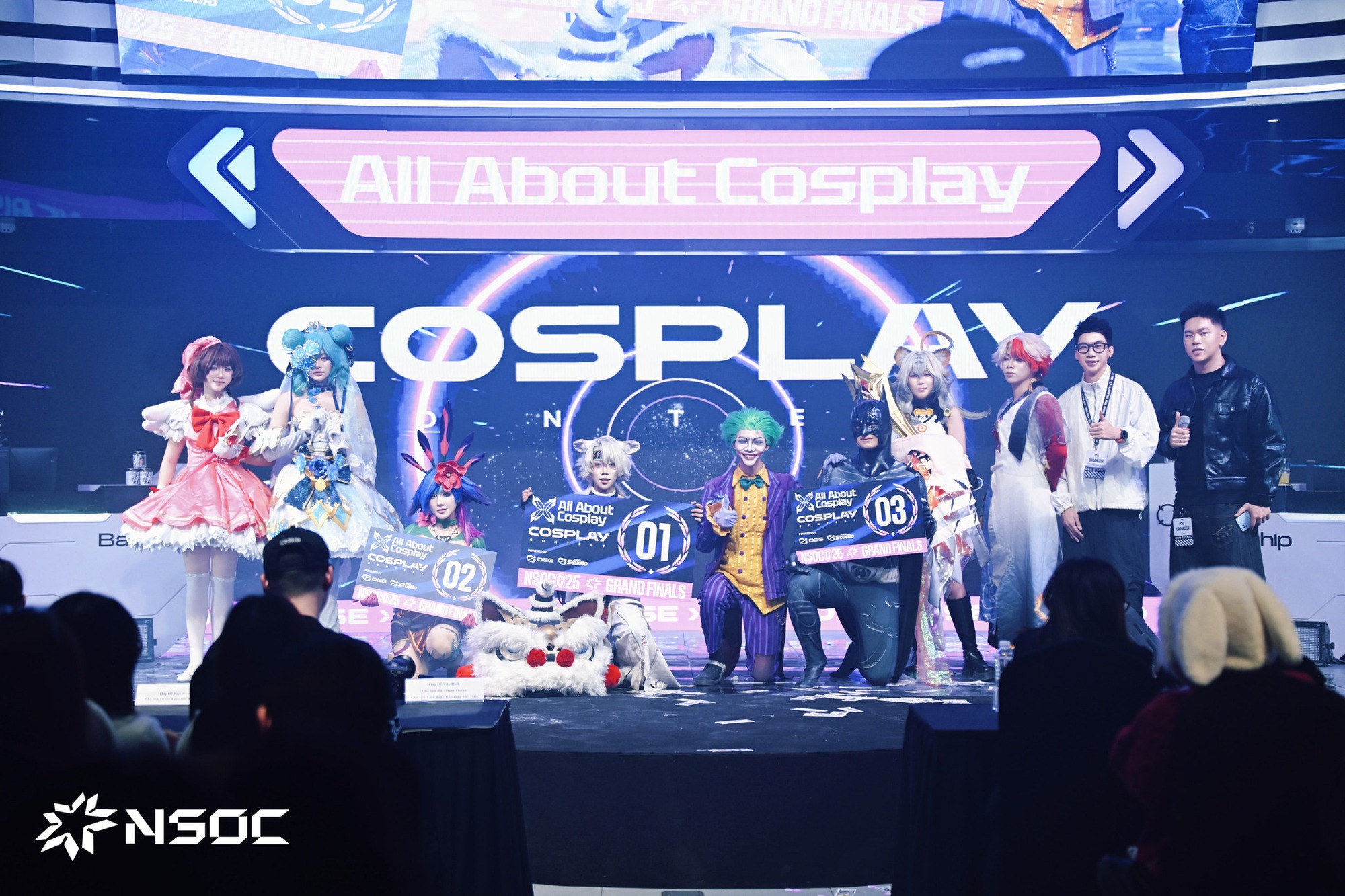 Exploding the NSOC 2025 National Finals at the OEG Stadium eSports entertainment complex - Photo 11.