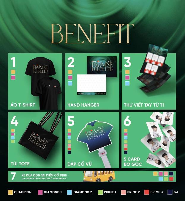 VPBank công bố seat map và giá vé Fan meeting của T1 tại Hà Nội- Ảnh 2.