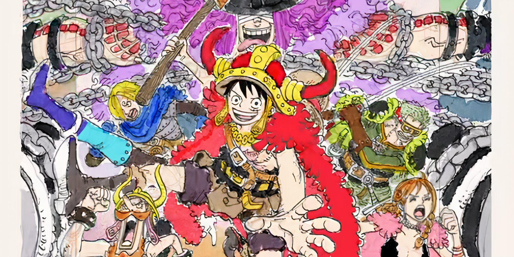 One Piece: Oda tiết lộ màu sắc chính thức của Loki có thể khiến fan tranh cãi- Ảnh 2.