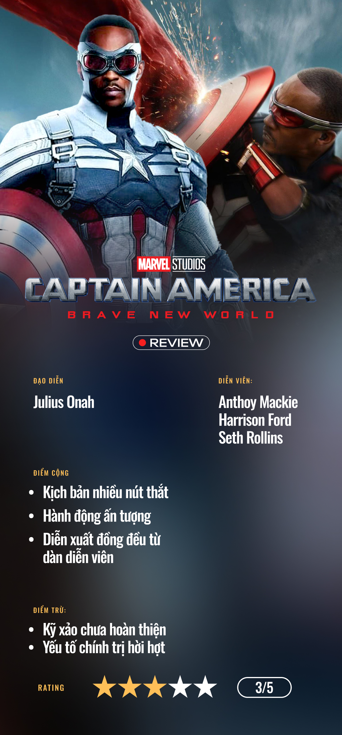 Captain America: Brave New World - Chris Evans chỉ còn là dĩ vãng- Ảnh 7.