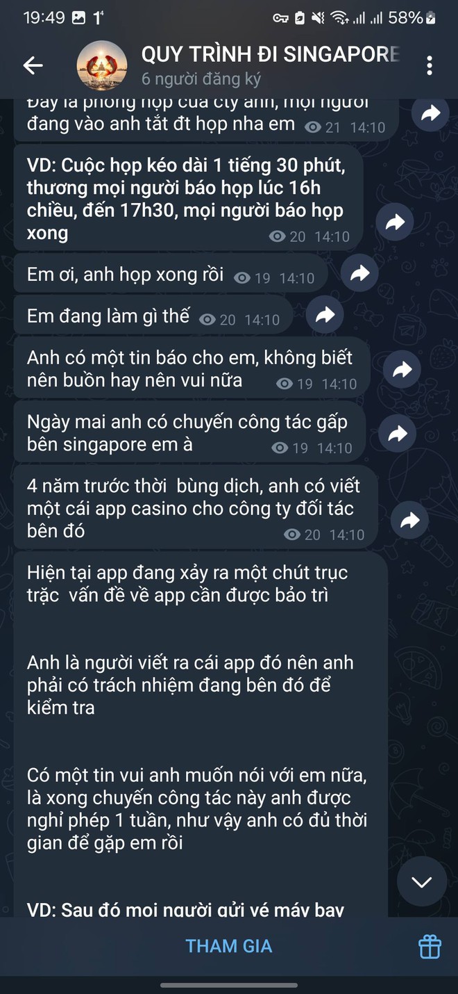 Kịch bản không tưởng của nhóm lừa đảo: Những tin nhắn dịu dàng, hình ảnh như thật để dụ "khách" nữ vào tròng- Ảnh 2.