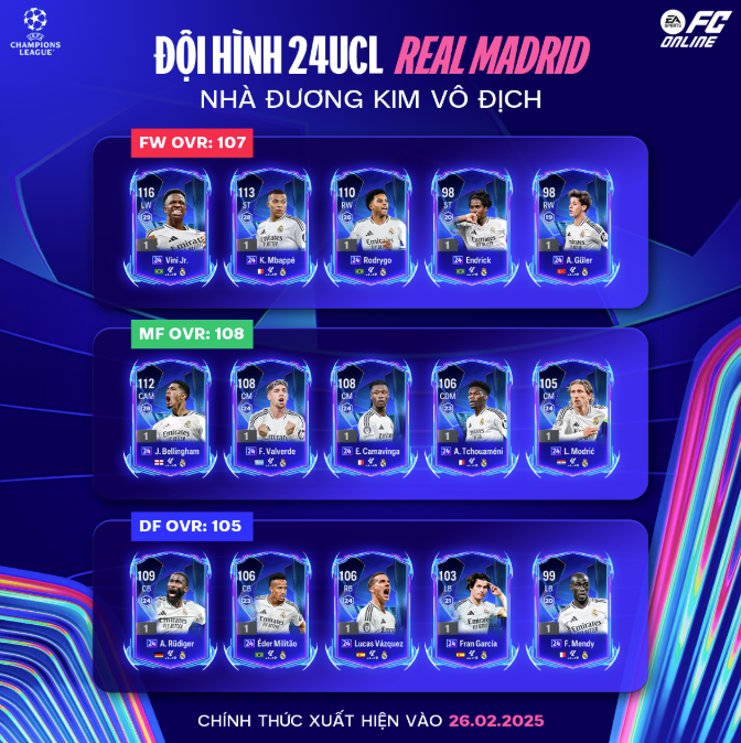 FC Online tung bom tấn mùa 24UCL: Tập hợp 24 đội bóng tiến đến vòng Knock Out C1- Ảnh 4.