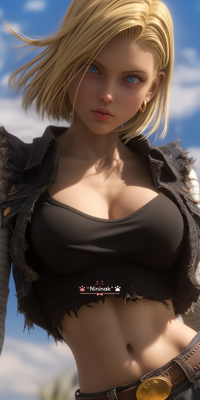 Bỏng mắt với phiên bản quyến rũ siêu thực của Android 18 từ Dragon Ball- Ảnh 5. Bỏng mắt với phiên bản quyến rũ siêu thực của Android 18 từ Dragon Ball- Ảnh 5.