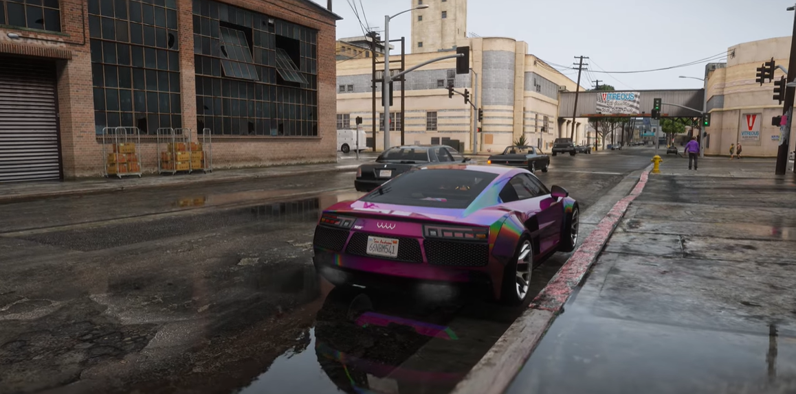 Chờ GTA 6 quá lâu, game thủ tạo luôn một bản Mod mới, nâng cấp đồ họa GTA 5 đẹp hơn cả bản gốc- Ảnh 4. Chờ GTA 6 quá lâu, game thủ tạo luôn một bản Mod mới, nâng cấp đồ họa GTA 5 đẹp hơn cả bản gốc- Ảnh 4.