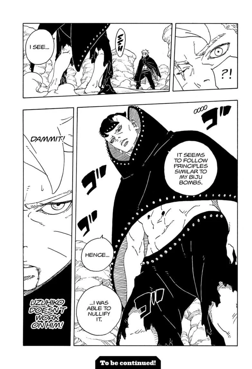 Giới hạn của Boruto lộ rõ trong chương mới, Naruto vẫn là Giới hạn của Boruto lộ rõ trong chương mới, Naruto vẫn là