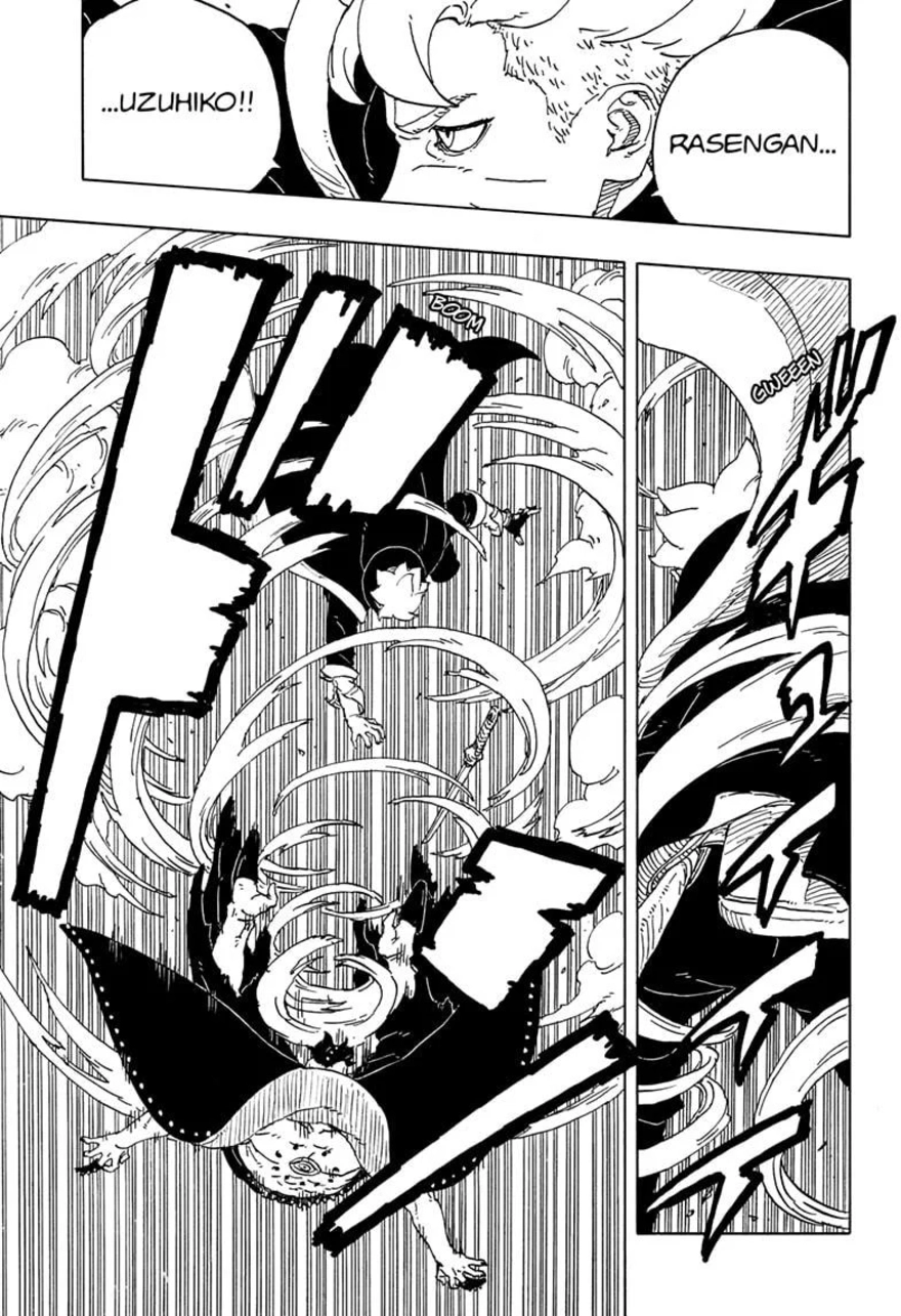 Boruto Chapter 102: Sarada Falls, Boruto's Strongest Technique is "Countered" Immediately 6 photo 1747977695076 1747977695238134168731