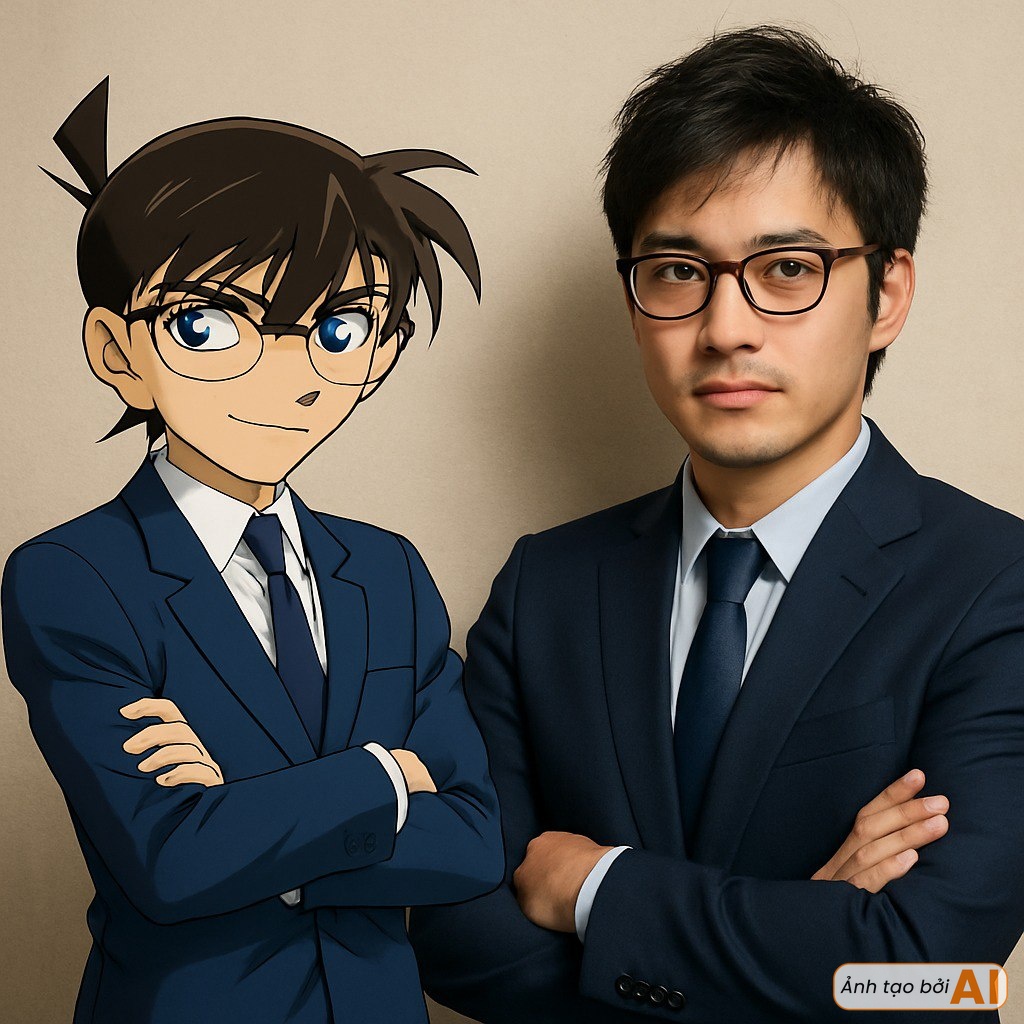 Animated characters becoming real: Haibara is unbelievably beautiful, why does Ran look so plain? 2 A more mature version of the young detective.