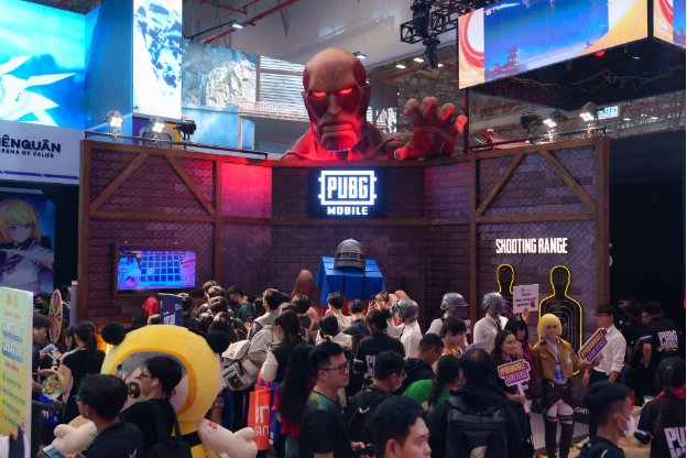 PUBG Mobile bùng nổ tại Vietnam Gameverse 2025 với trải nghiệm đậm chất Attack On Titan- Ảnh 2. PUBG Mobile bùng nổ tại Vietnam Gameverse 2025 với trải nghiệm đậm chất Attack On Titan- Ảnh 2.