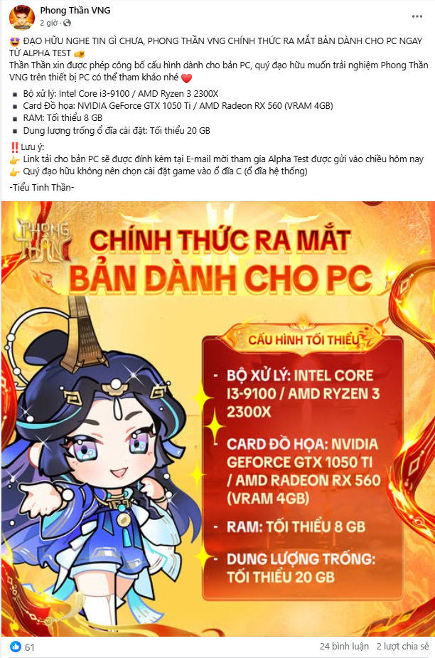 Game thủ Việt sắp được trên tay một phiên bản Phong Thần mới, có cả trên Mobile lẫn PC- Ảnh 3.
