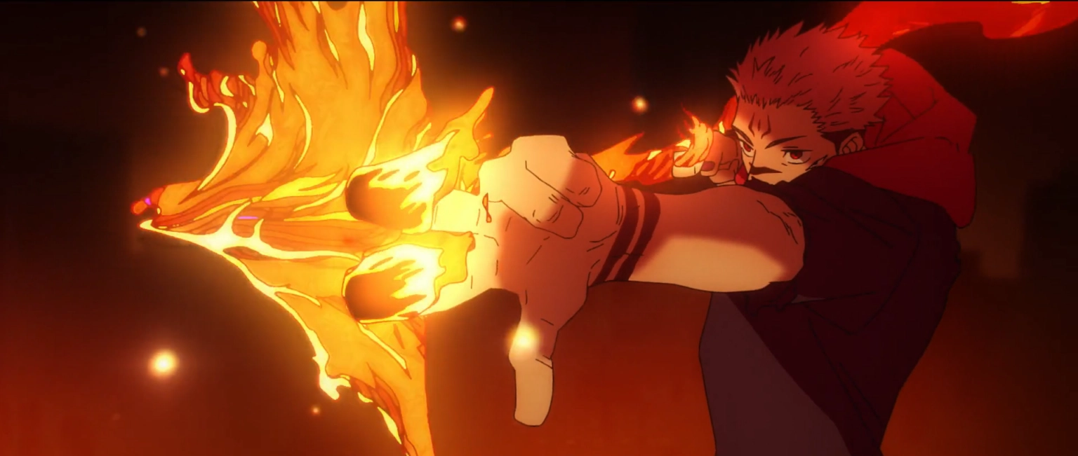Sukuna's signature technique in Jujutsu Kaisen season 2 episode 16. photo 1746512323536 17465123240571847389020