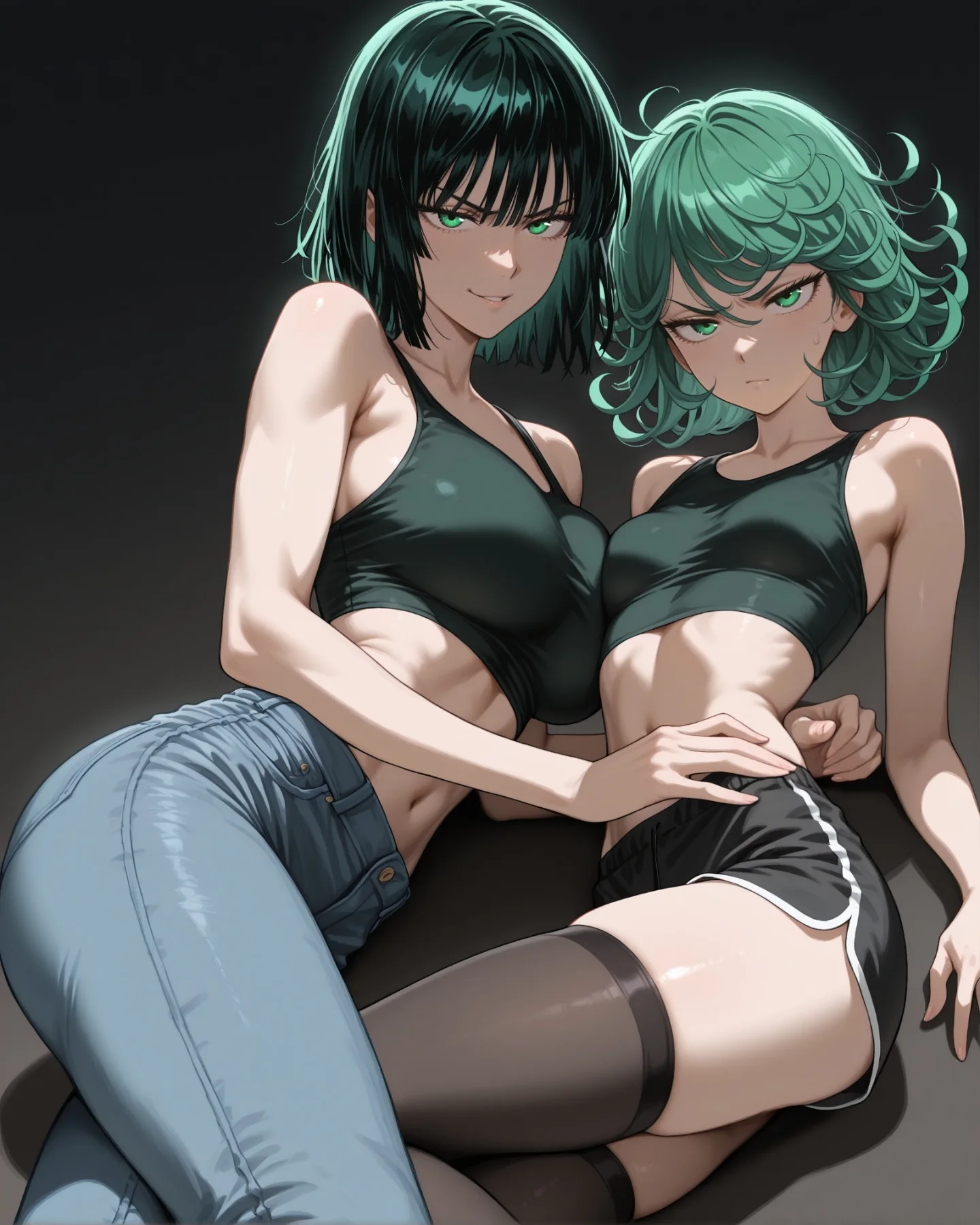 One Punch Man: Admiring the “top-tier” figures of the sisters Fubuki and Tatsumaki 6 One Punch Man: The stunning forms of the Blizzard Sisters Fubuki and Tatsumaki - Image 6.