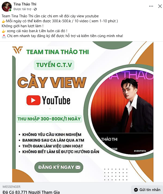 Hình ảnh của Lê Bống bị lợi dụng, kẻ gian có dấu hiệu lừa đảo- Ảnh 4. Hình ảnh của Lê Bống bị lợi dụng, kẻ gian có dấu hiệu lừa đảo- Ảnh 4.