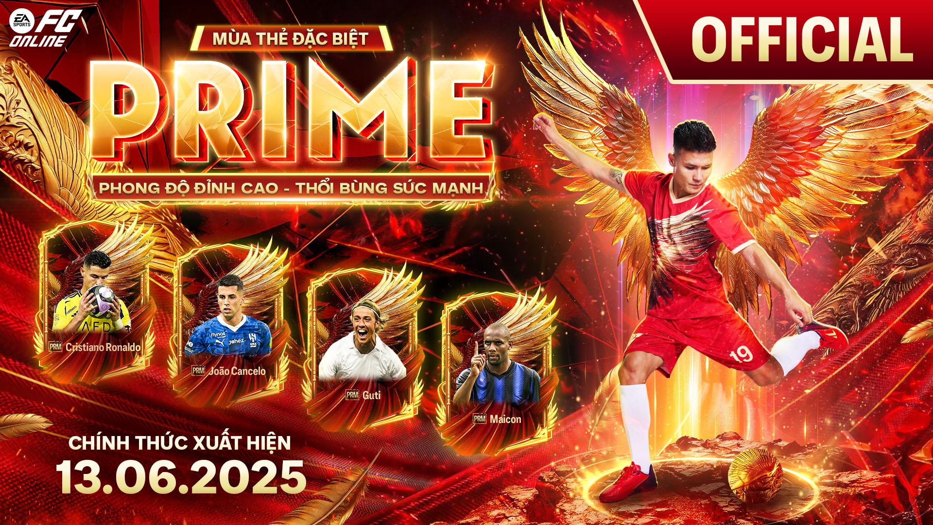 FC Online tung mùa thẻ siêu phẩm PRIME: Món quà sinh nhật khủng ghi dấu cột mốc 7 năm rực rỡ- Ảnh 1. FC Online tung mùa thẻ siêu phẩm PRIME: Món quà sinh nhật khủng ghi dấu cột mốc 7 năm rực rỡ- Ảnh 1.