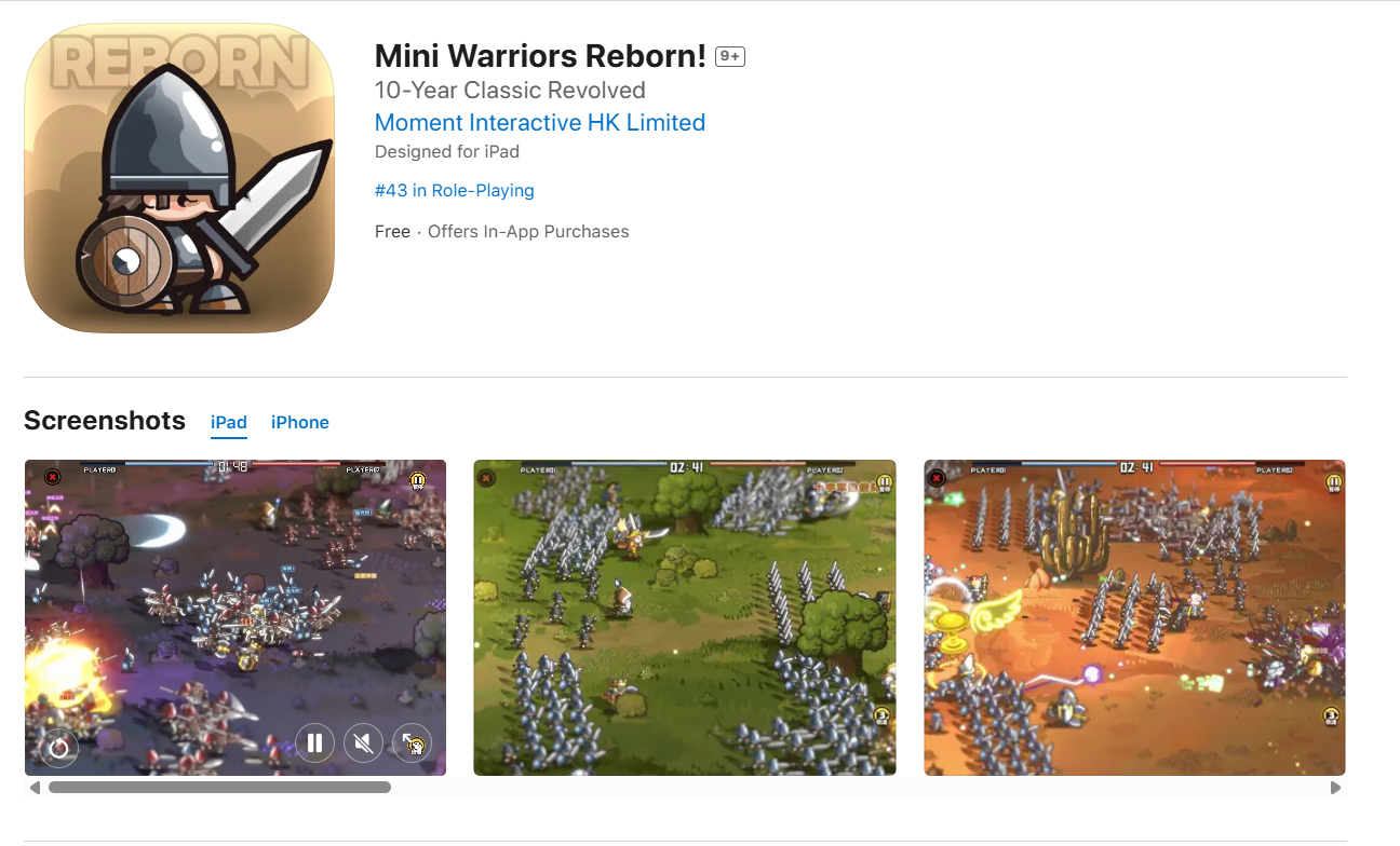 Mini Warriors Reborn Availability Mini Warriors Reborn Availability