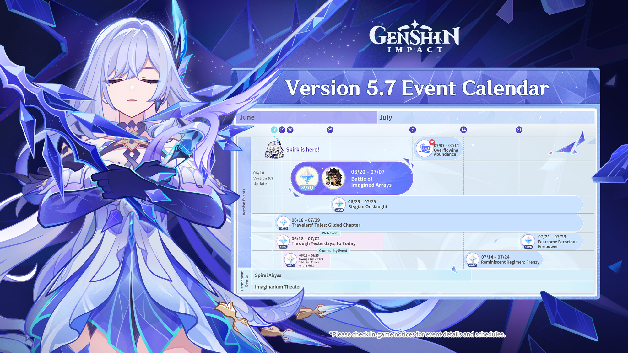 Genshin Impact đang phát Nguyên Thạch miễn phí cho game thủ trước phiên bản 5.7- Ảnh 2. Genshin Impact đang phát Nguyên Thạch miễn phí cho game thủ trước phiên bản 5.7- Ảnh 2.
