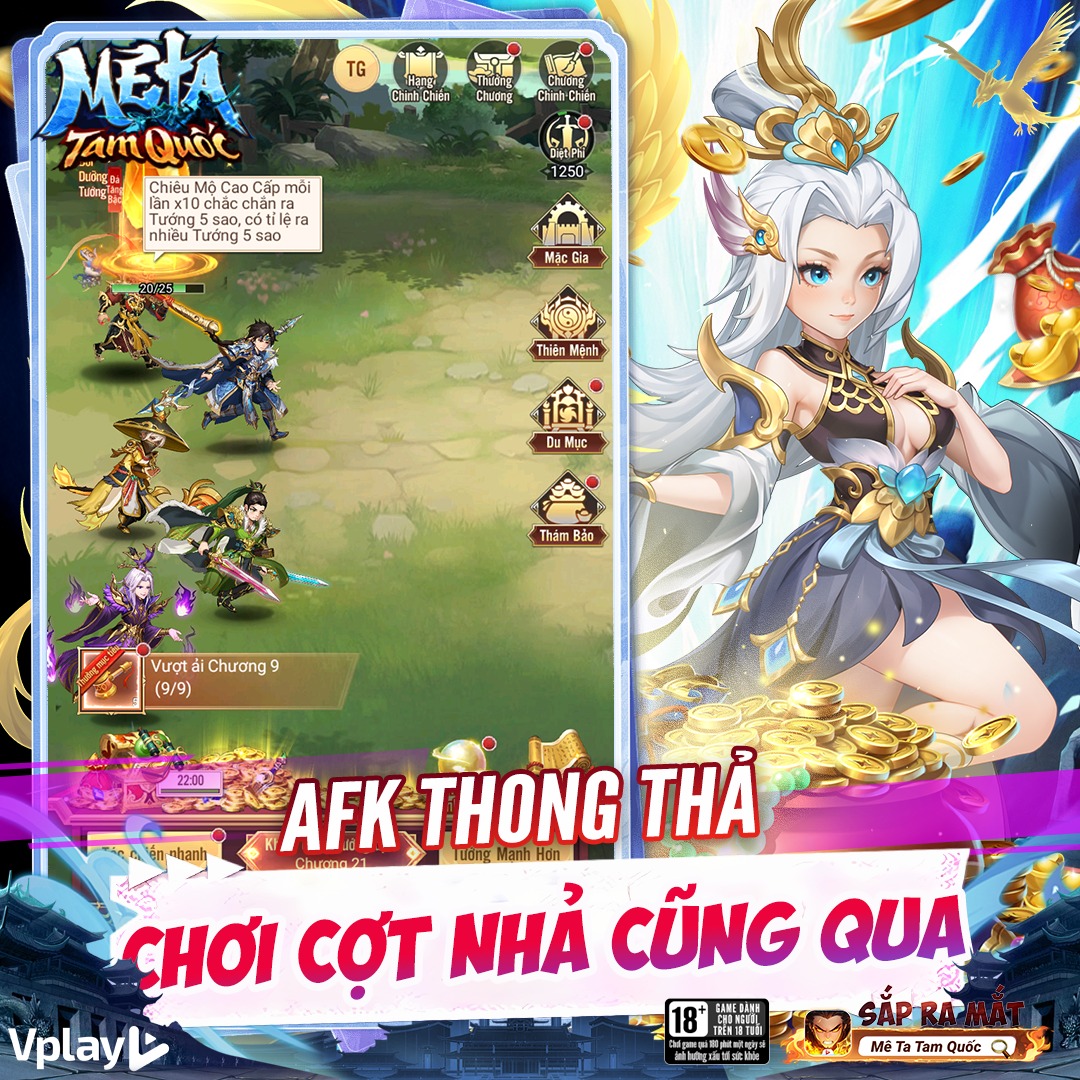 Mê Ta Tam Quốc - Vplay: Tam Quốc loạn thế, khai mở kỷ nguyên xuyên không đầy biến động- Ảnh 3. Mê Ta Tam Quốc - Vplay: Tam Quốc loạn thế, khai mở kỷ nguyên xuyên không đầy biến động- Ảnh 3.
