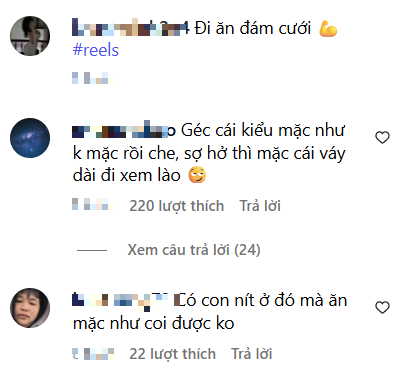 Đi đám cưới, cô gái diện trang phục hớ hênh khó chấp nhận, bất chấp thể hiện Đi đám cưới, cô gái diện trang phục hớ hênh khó chấp nhận, bất chấp thể hiện