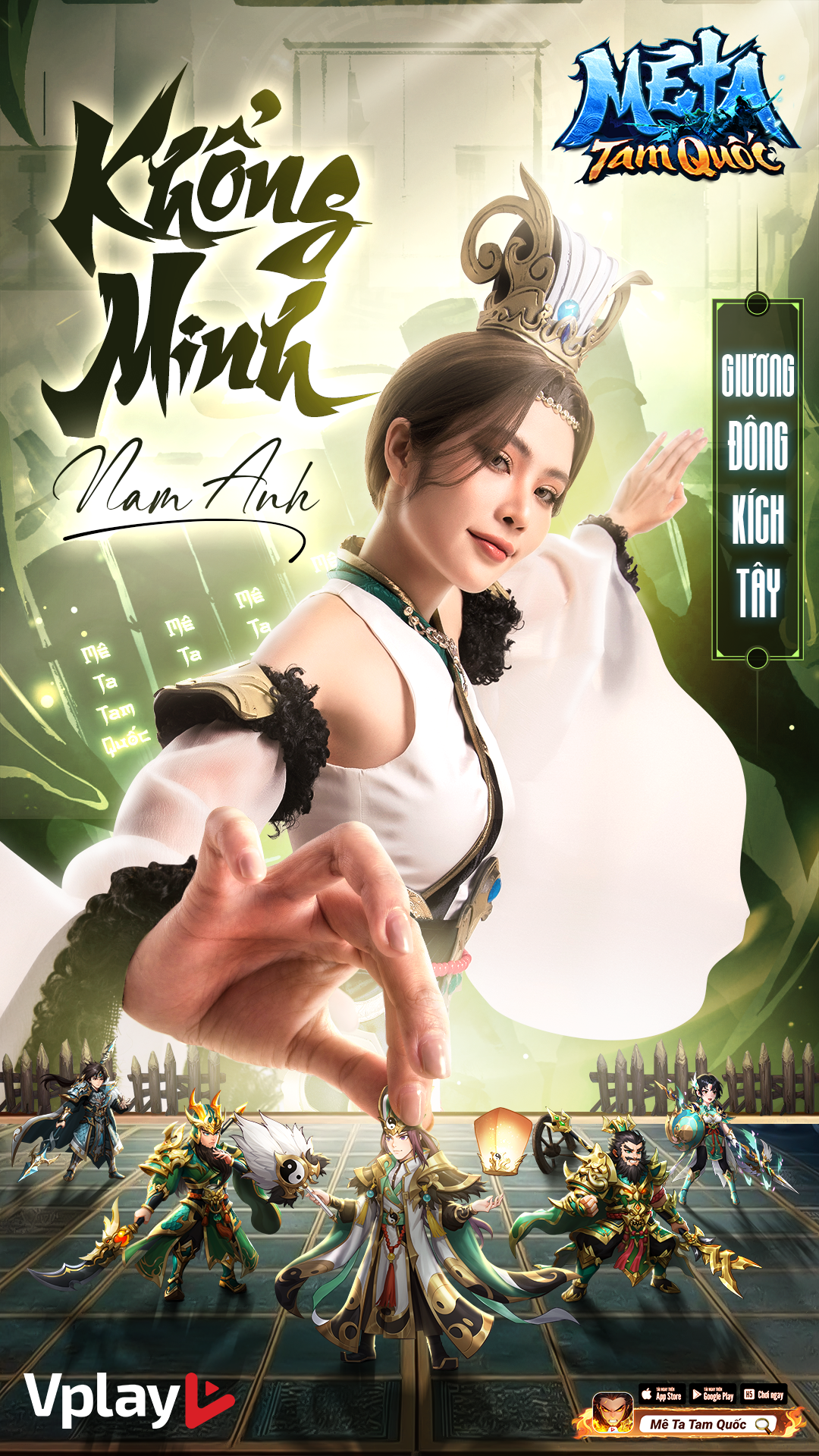 Mê Ta Tam Quốc - Vplay cùng dàn Quân Sư Chuẩn Meta đánh cắp trái tim game thủ- Ảnh 2.