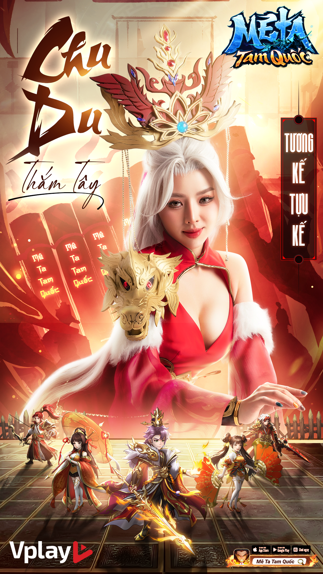Mê Ta Tam Quốc - Vplay cùng dàn Quân Sư Chuẩn Meta đánh cắp trái tim game thủ- Ảnh 4.