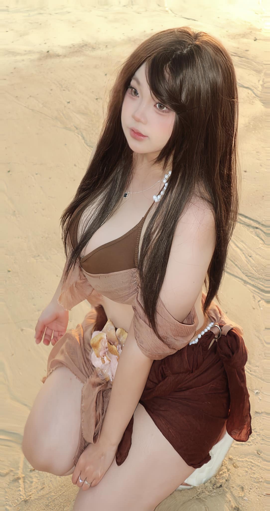 The female cosplayer "transforms", her bare face is even more surprising 11 Cosplayer Mẫn Hà Nhi
