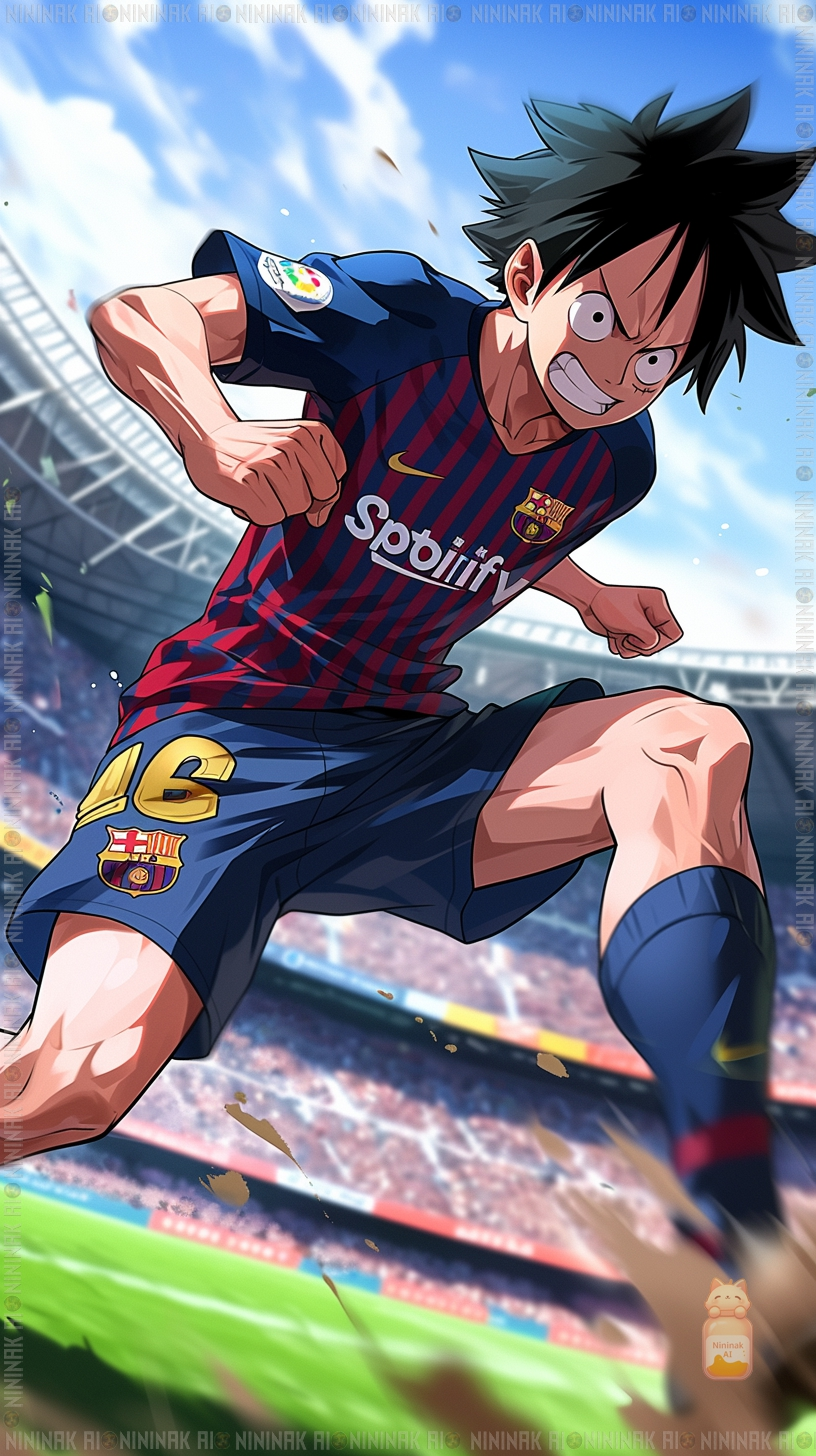 AI reimagines Gojo, Luffy, Goku as "monsters" on the field, who will be the top scorer? 3 photo 1750758310149 1750758310421765623157