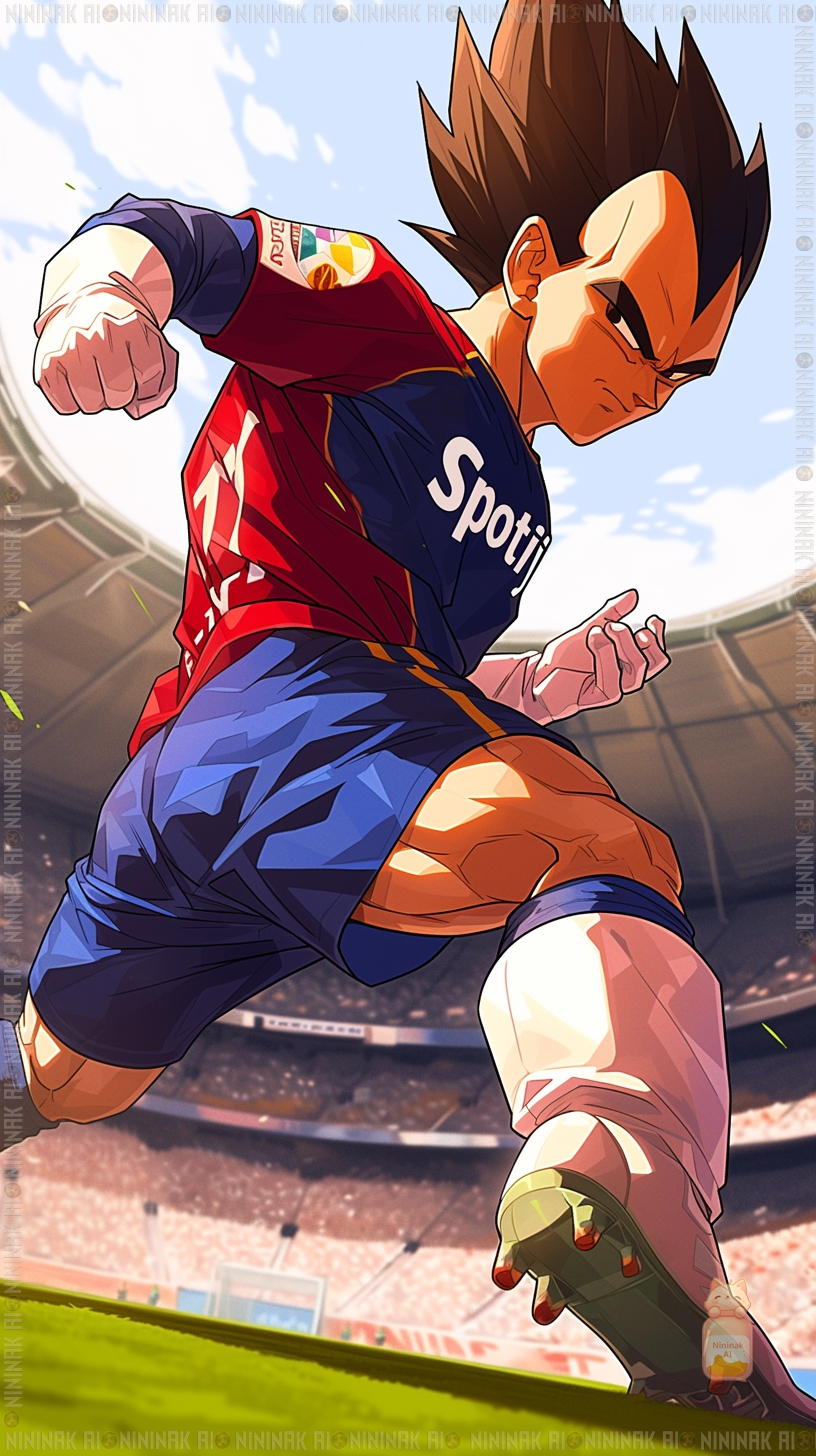 AI reimagines Gojo, Luffy, Goku as "monsters" on the field, who will be the top scorer? 6 photo 1750758384393 17507583845461484913802