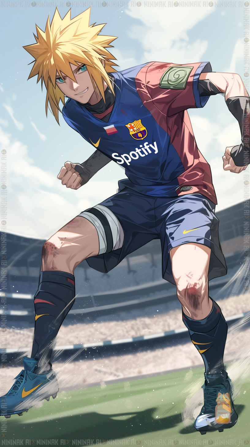 AI reimagines Gojo, Luffy, Goku as "monsters" on the field, who will be the top scorer? 9 photo 1750758456311 17507584586011522467150
