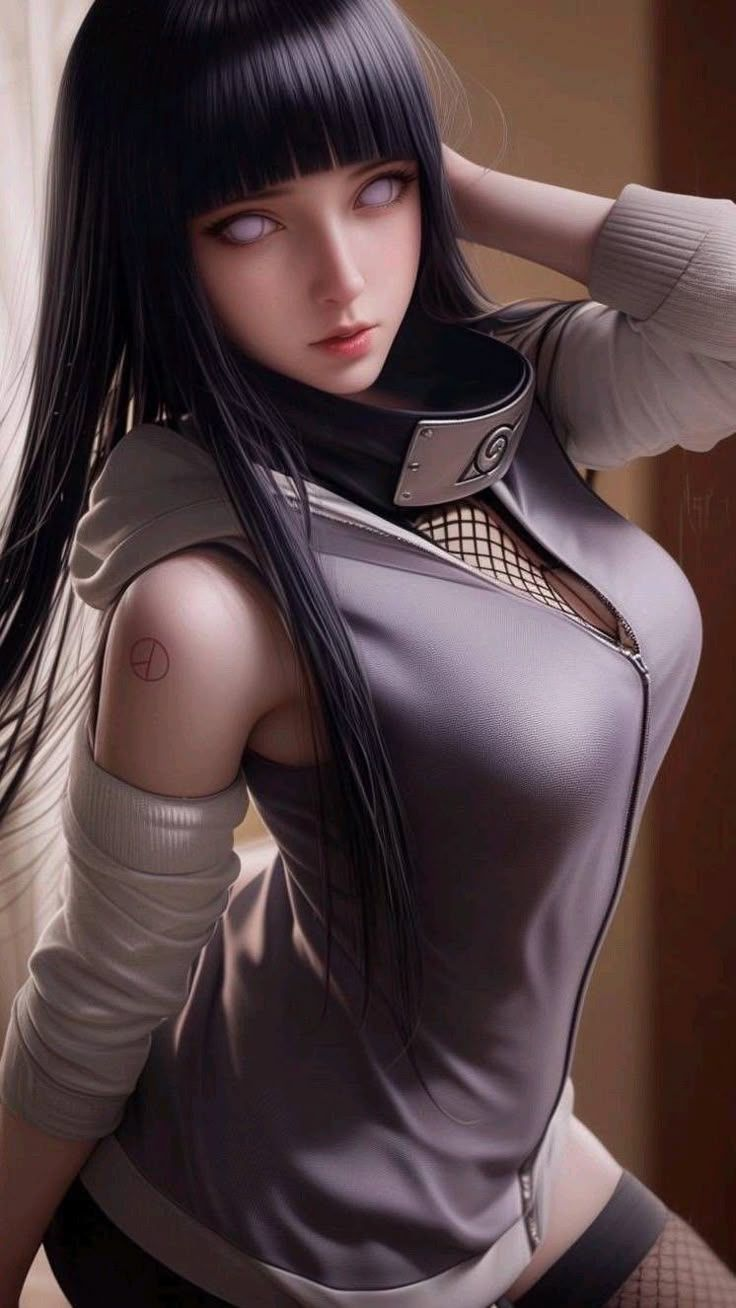 AI tái hiện Hinata nhan sắc khuynh thành, body nóng bỏng, fan tặc lưỡi 