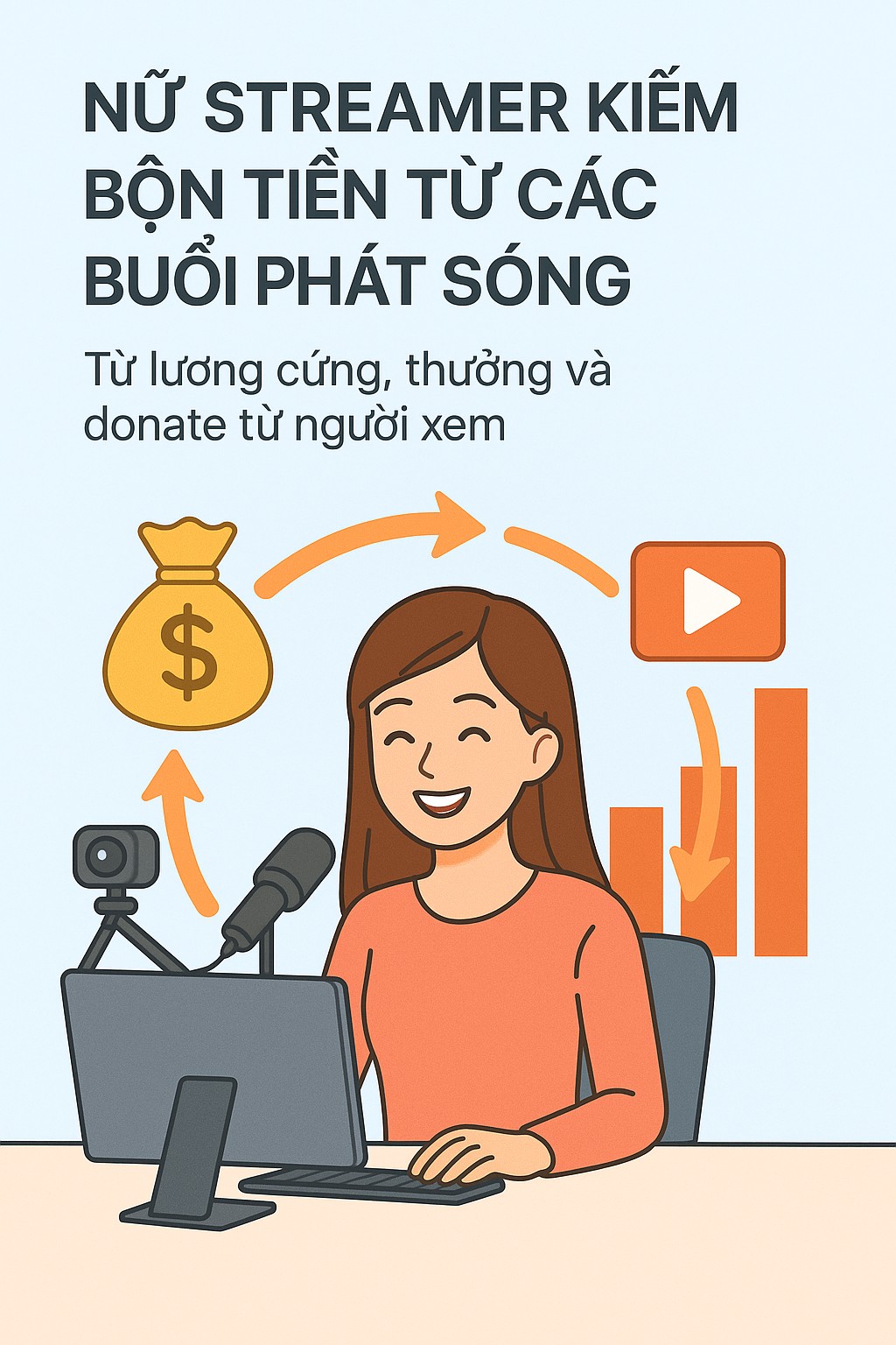 Nữ streamer nổi tiếng bất chấp tất cả để nhận donate: Khi giá trị đạo đức bị xem nhẹ hơn ma lực đồng tiền- Ảnh 1. Nữ streamer nổi tiếng bất chấp tất cả để nhận donate: Khi giá trị đạo đức bị xem nhẹ hơn ma lực đồng tiền- Ảnh 1.