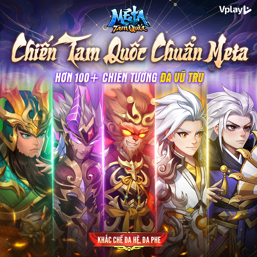 Mê Ta Tam Quốc - Vplay khiến game thủ Việt “dậy sóng” bằng phúc lợi siêu hấp dẫn- Ảnh 1.