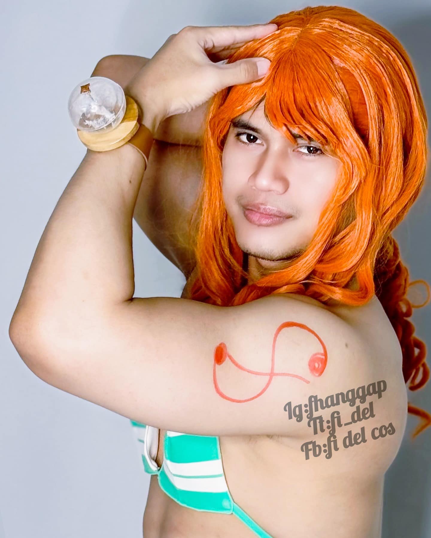 Fan One Piece ngã ngửa trước màn cosplay Nami "lực lưỡng" của một nam coser- Ảnh 3.