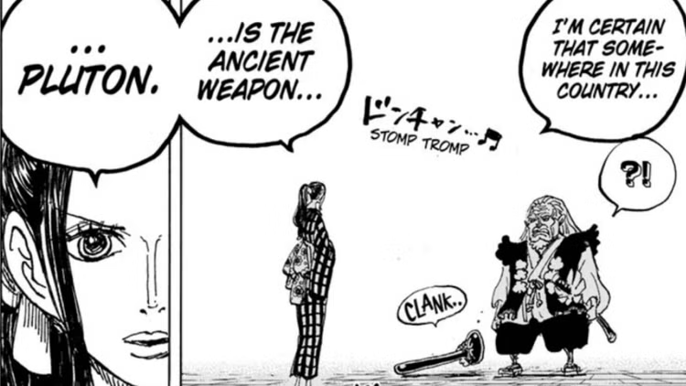 One Piece: Oda cuối cùng cũng hé lộ bí mật chế tạo Vũ khí Cổ đại Pluton- Ảnh 1. One Piece: Oda cuối cùng cũng hé lộ bí mật chế tạo Vũ khí Cổ đại Pluton- Ảnh 1.