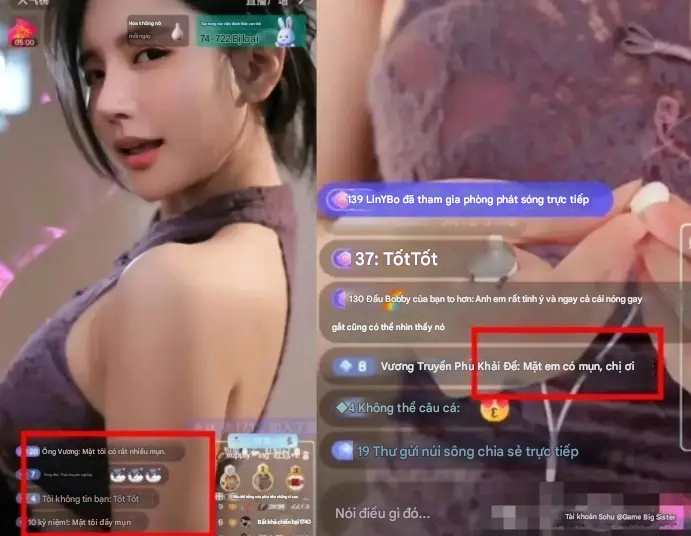 Nữ streamer nhảy Nữ streamer nhảy