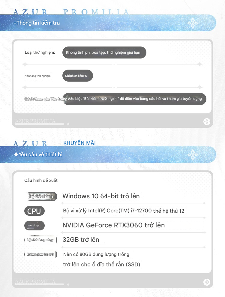 Azur Promilia - tân binh Gacha Azur Promilia - tân binh Gacha