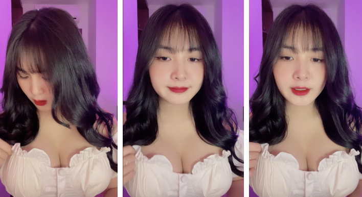 Hot girl ngoại quốc flex vóc dáng với 