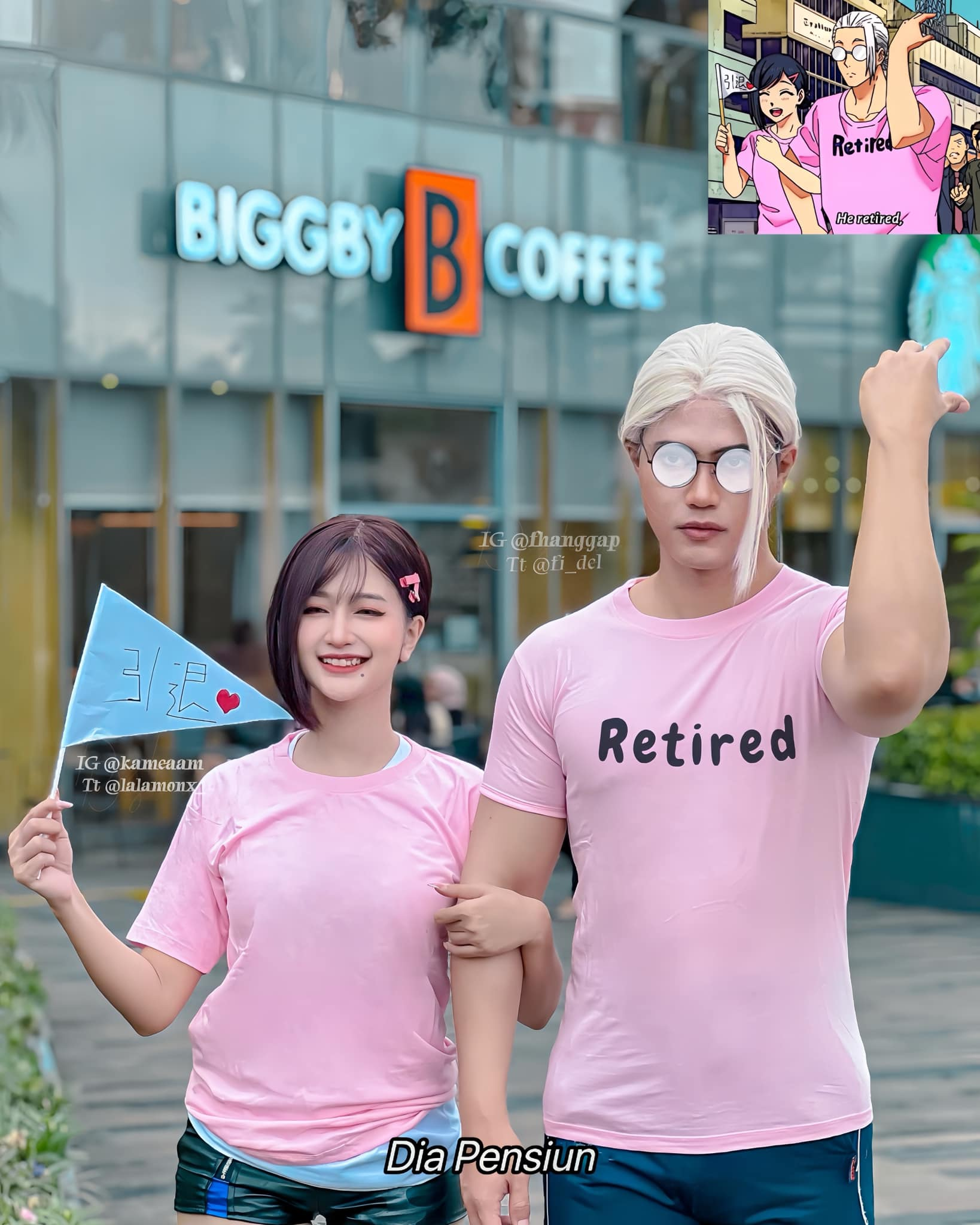 Cười ra nước mắt với loạt ảnh cosplay ông trùm sát thủ về vườn trong Sakamoto Days- Ảnh 4.