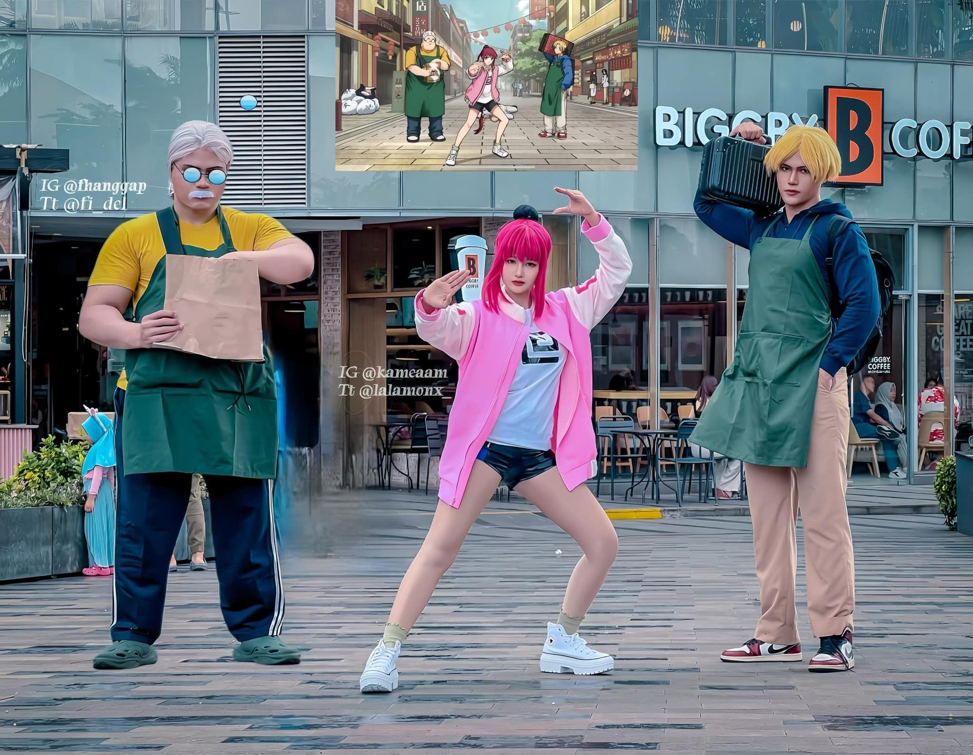 Cười ra nước mắt với loạt ảnh cosplay ông trùm sát thủ về vườn trong Sakamoto Days- Ảnh 6.