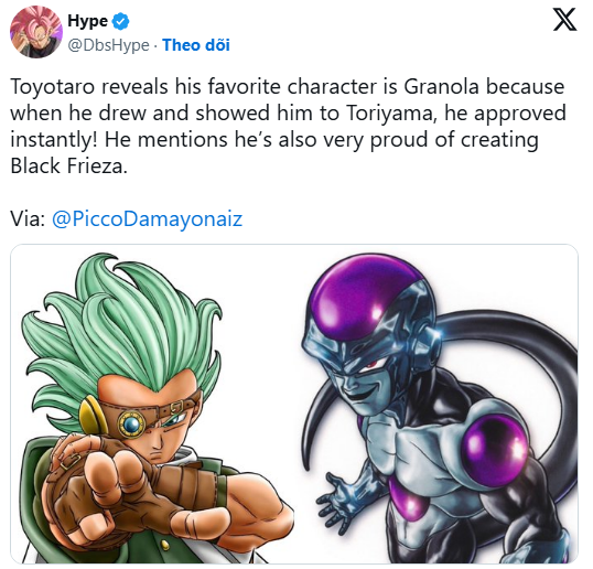 Dragon Ball Super: Toyotaro tự hào vì tạo ra Black Frieza, nhưng Dragon Ball Super: Toyotaro tự hào vì tạo ra Black Frieza, nhưng