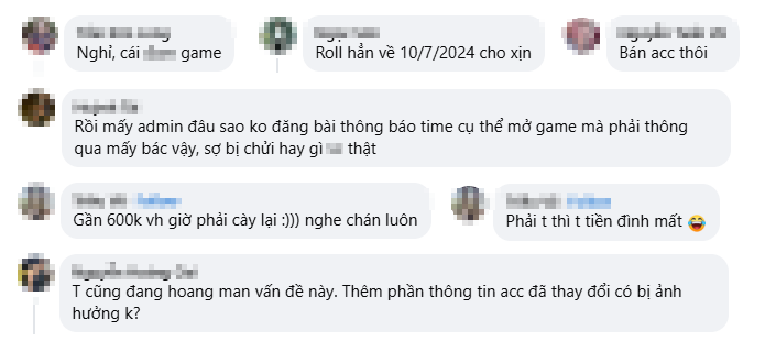 Bảo trì hơn 1 tuần, kéo cả server... Bảo trì hơn 1 tuần, kéo cả server...