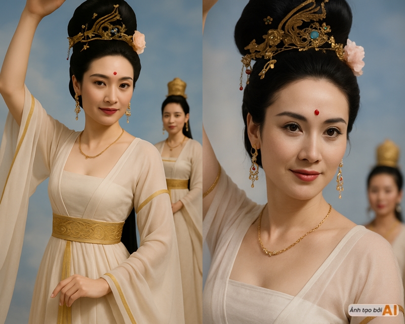 Nhan sắc thật của Hằng Nga được phục dựng nhờ AI, cả châu Á chỉ có duy nhất 1 người đúng chuẩn “xé cổ tích bước ra”- Ảnh 2. Nhan sắc thật của Hằng Nga được phục dựng nhờ AI, cả châu Á chỉ có duy nhất 1 người đúng chuẩn “xé cổ tích bước ra”- Ảnh 2.