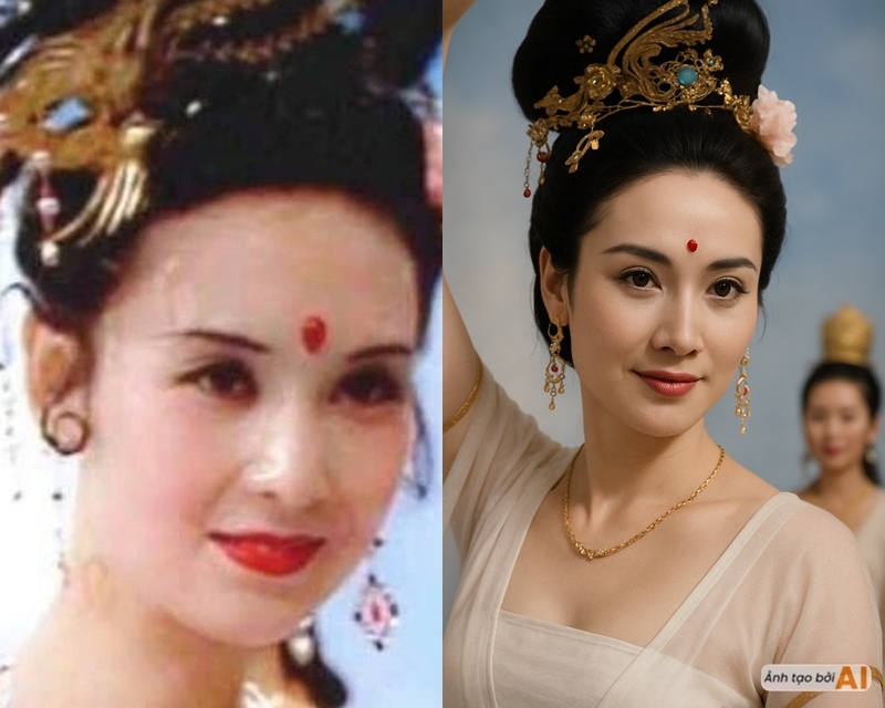 Nhan sắc thật của Hằng Nga được phục dựng nhờ AI, cả châu Á chỉ có duy nhất 1 người đúng chuẩn “xé cổ tích bước ra”- Ảnh 5. Nhan sắc thật của Hằng Nga được phục dựng nhờ AI, cả châu Á chỉ có duy nhất 1 người đúng chuẩn “xé cổ tích bước ra”- Ảnh 5.