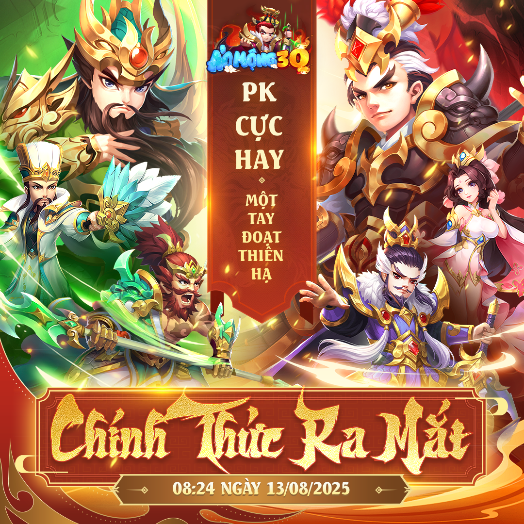 Game nhập vai đấu tướng Ảo Mộng 3Q chính thức mở cửa tại Việt Nam, Đừng bỏ lỡ!- Ảnh 1. Game nhập vai đấu tướng Ảo Mộng 3Q chính thức mở cửa tại Việt Nam, Đừng bỏ lỡ!- Ảnh 1.