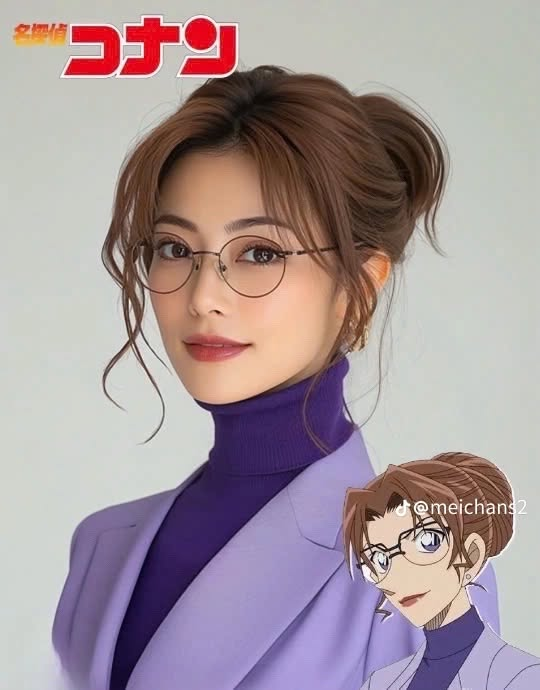 AI phù phép dàn nhân vật Thám Tử Lừng Danh Conan bước ra đời thật đẹp ngỡ ngàng- Ảnh 4.
