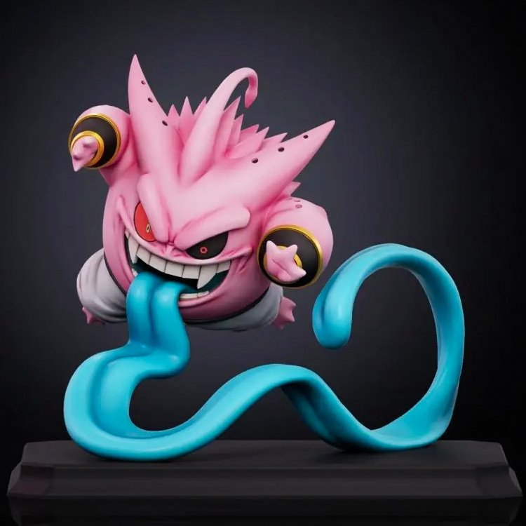 Ai ngờ Gengar và Majin Buu lại có thể hợp thể 