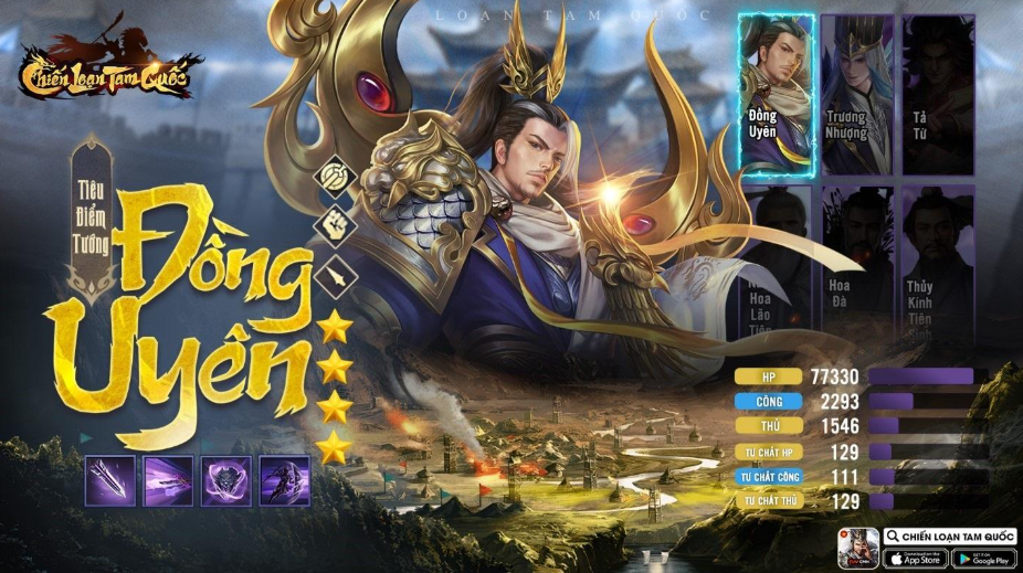 Đồng Uyên – Sư phụ Triệu Vân lần đầu tiên xuất hiện trong game SLG Chiến Loạn Tam Quốc- Ảnh 1. Đồng Uyên – Sư phụ Triệu Vân lần đầu tiên xuất hiện trong game SLG Chiến Loạn Tam Quốc- Ảnh 1.